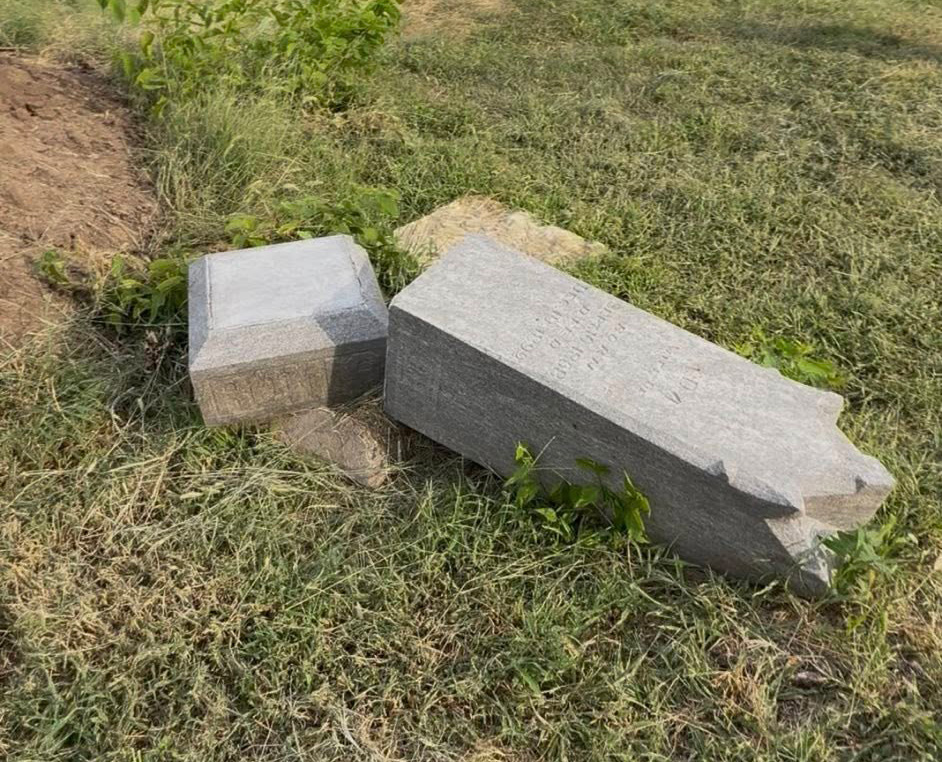 Historic marker restoration