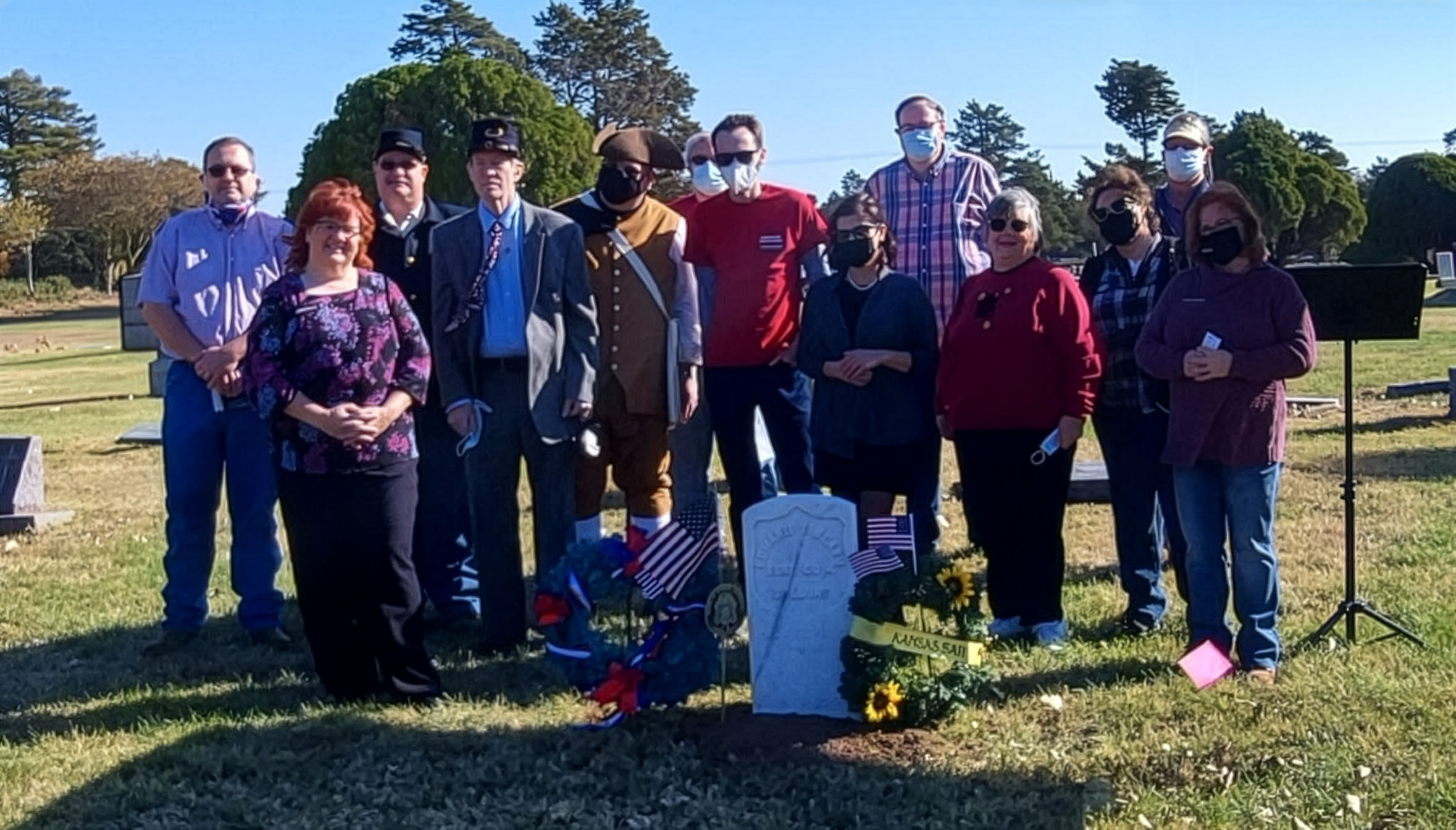 A bunch of happy workers